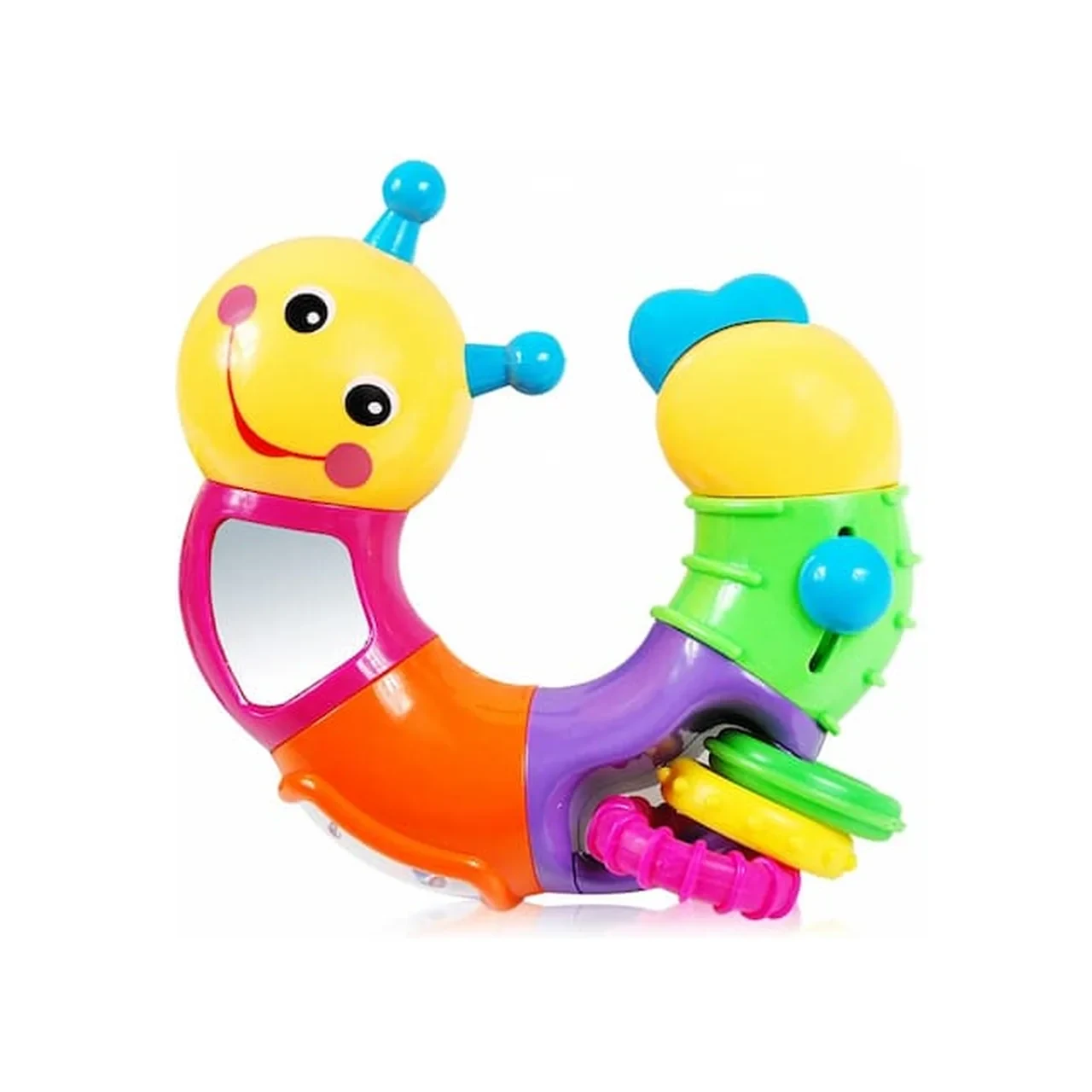 משחק התפתחות רעשן זחל מבית HOLA, הצעצוע שהבייבי שלכם לא ירצה להפסיק לשחק בו.