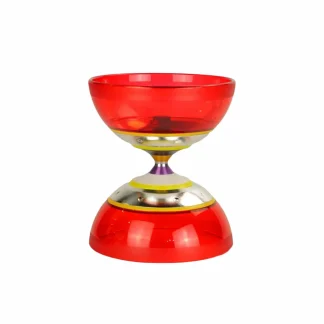 דיאבולו Nitro אדום מקצועי במשקל של 282 גרם וקוטר 12.8 סנטימטר, דגם כבד ויציב עם ציר מסתובב בעל 3 המסבים נותן תאוצה מדהימה אשר נשמרת לאורך זמן ארוך.